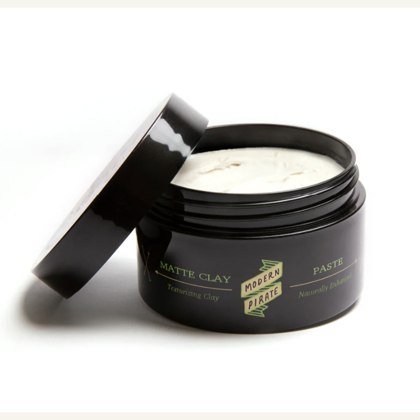 Modern Pirate matte clay paste jar