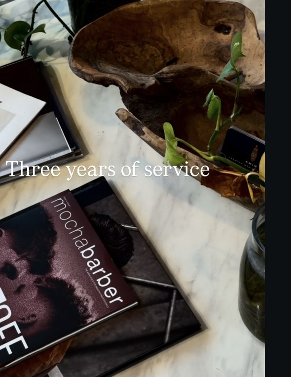 Three years of service
